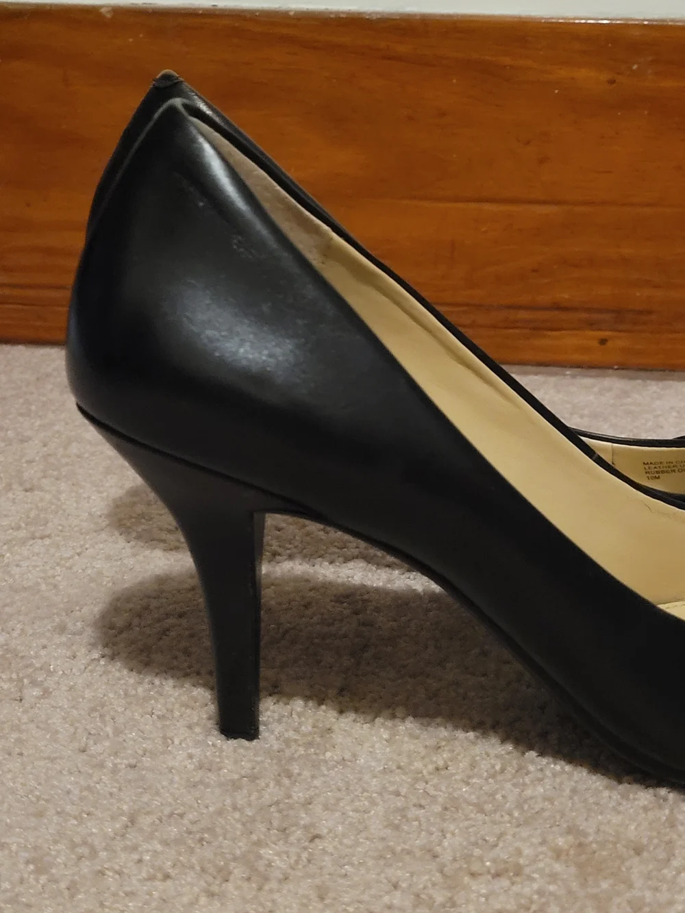 Michael Kors Black Leather Pointed-Toe 3